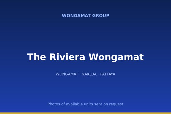 The Riviera Wongamat — Wongamat Group