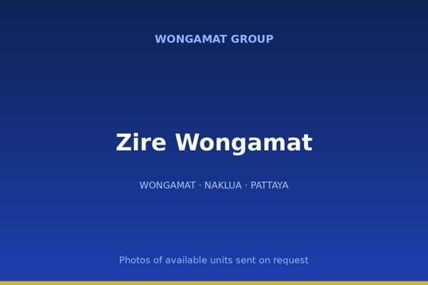 Zire Wongamat — Wongamat Group