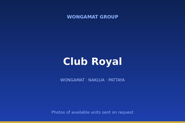 Club Royal — Wongamat Group